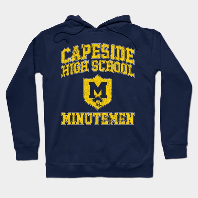 Capeside High School Minutemen (Dawson's Creek) Hoodie by huckblade